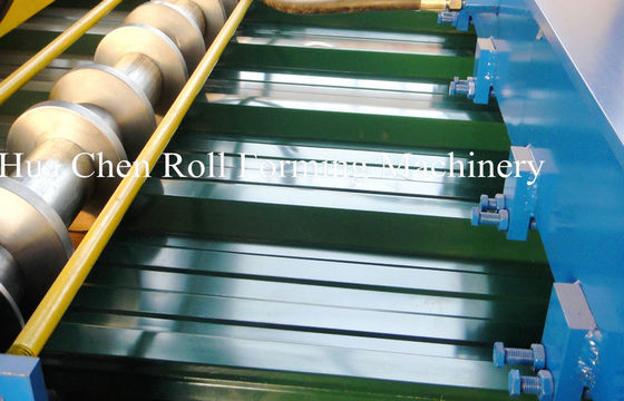 CE ile Çelik Levha için IBR ve Oluklu Çift Katmanlı Rulo Şekillendirme Makinesi