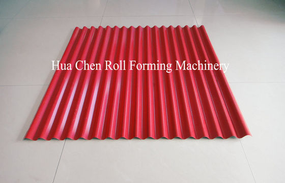 0.3-0.6mm Çelik Kalınlığı ve 1250mm Genişlik için PLC Kontrollü Çift Katmanlı Rulo Şekillendirme Makinesi