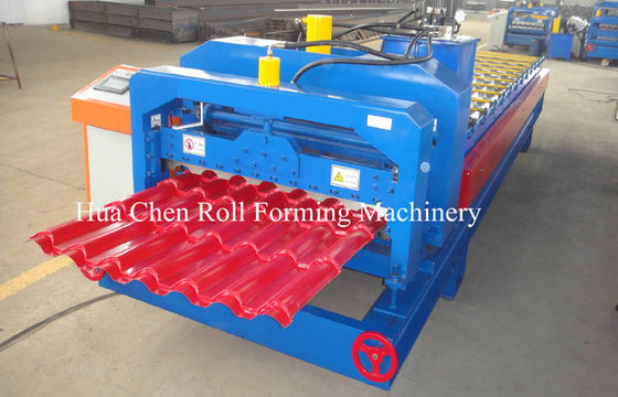 Great Building Material Aluminum Roof Glazed Tile Roll Forming Machine
