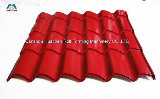 Elektrik 1250MM Genişlik Çift Katlı Rulo Şekillendirme Makinesi