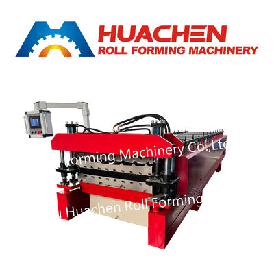 Otomatik Trapezoidal Profile Roll Former, verimli üretim için Roll Forming Machine