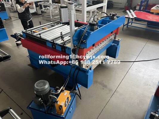 1000mm - 1250mm Genişlik İçin 1mm Kalınlık Metal Levha Düzeltme ve Kesme Makinesi
