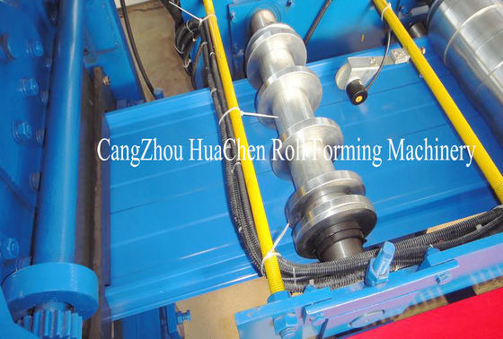 Custom Galvanized Single Roofing Sheet Metal Roll Forming Machine 380V 50Hz 3 Phase