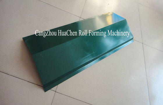 380V Industrial Ridge Cap Roll Forming Machine , Cap Making Machines