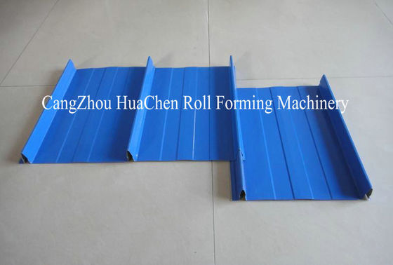 Self Joint Roofing Sheet Roll Forming Machine 3 phases For 380 Voltage