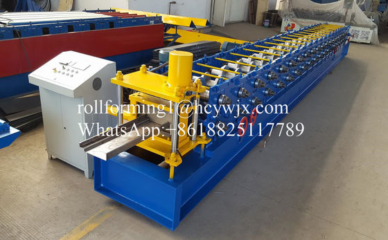 Metal Pencere Çerçevesi PLC 0.8mm Çelik Kapı Kasası Yapma Makinesi