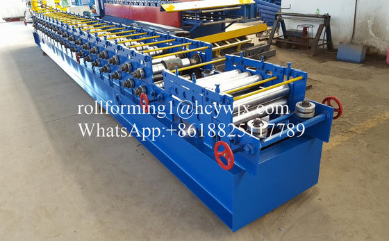 Metal Pencere Çerçevesi PLC 0.8mm Çelik Kapı Kasası Yapma Makinesi