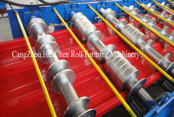 38mm High Rib Roofing Sheet Roll Forming Equipment , Roof Panel Roll Forming Machine