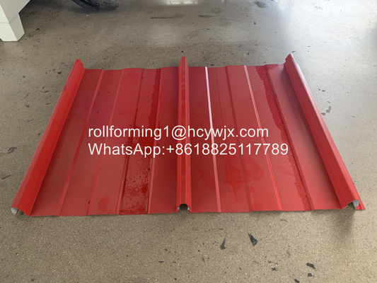 Plc Kendinden Kilitlemeli 15m / Min 3p Çatı Sac Haddeleme Makinesi