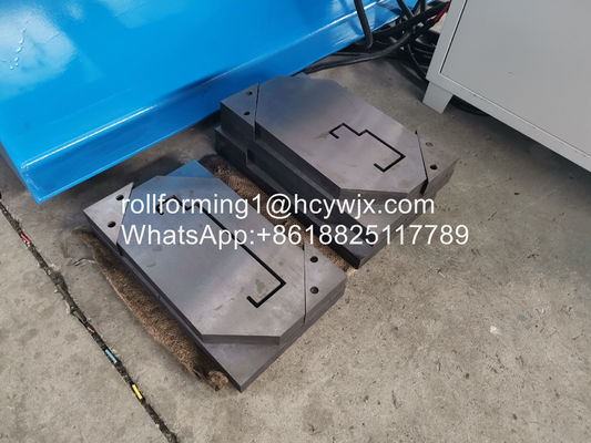 15KW Çin Sürüş PLC Kontrol Kapı Çerçevesi Rulo Şekillendirme Makinesi