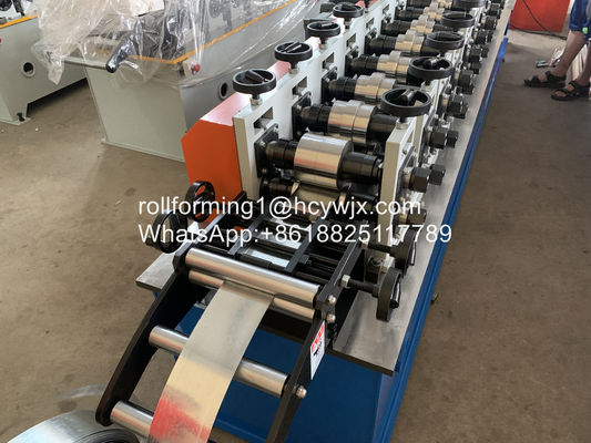 Omega Profil 220v 60hz Soğuk Rulo Şekillendirme Makinesi