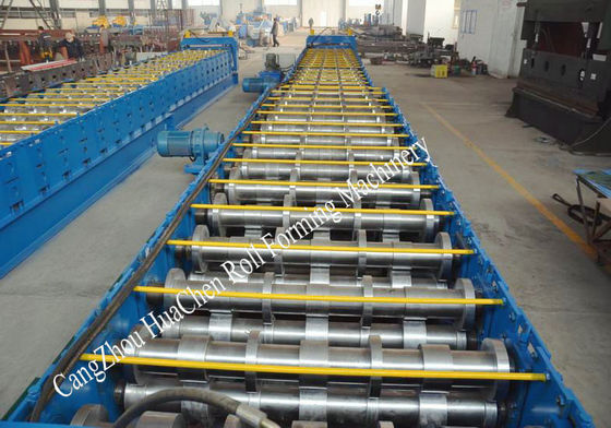 28 Roll Stations Floor Deck Roll Forming Machine For Construction Floor