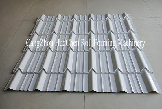 Çatı Paneli İçin Yüksek Dereceli 45 # Mil Çift Katmanlı Rulo Şekillendirme Makinesi