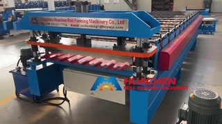 IBR Çatı Levhaları Çatı ve Duvar Paneli Rulo Şekillendirme Makinesi